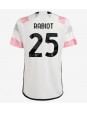 Juventus Adrien Rabiot #25 Venkovní Dres 2023-24 Krátký Rukáv